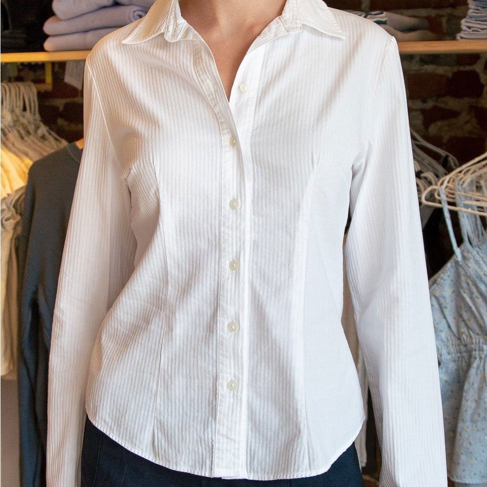 Brandy Melville White Button Up